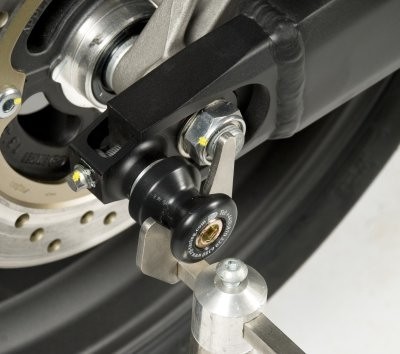 Přídavné ochranné špulky na kyvku (pár), HONDA CB600 Hornet ('07-'11) / CBR600 F ('11-), černé